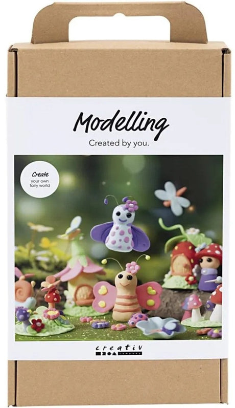 Creativ company hobbyset elfje boetseren pastelkleuren