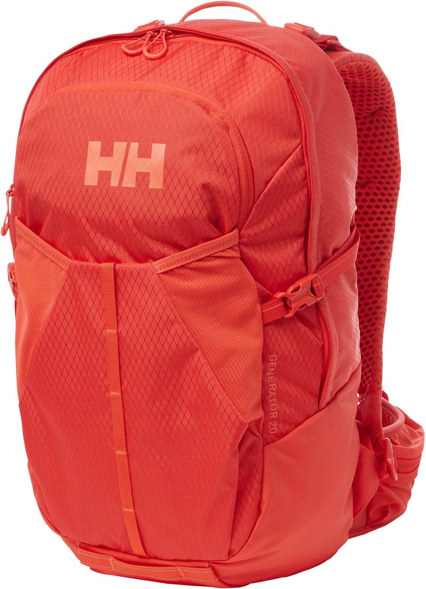 Helly hansen trekkingrugzak rugzak generator backpack 20l alert red rood