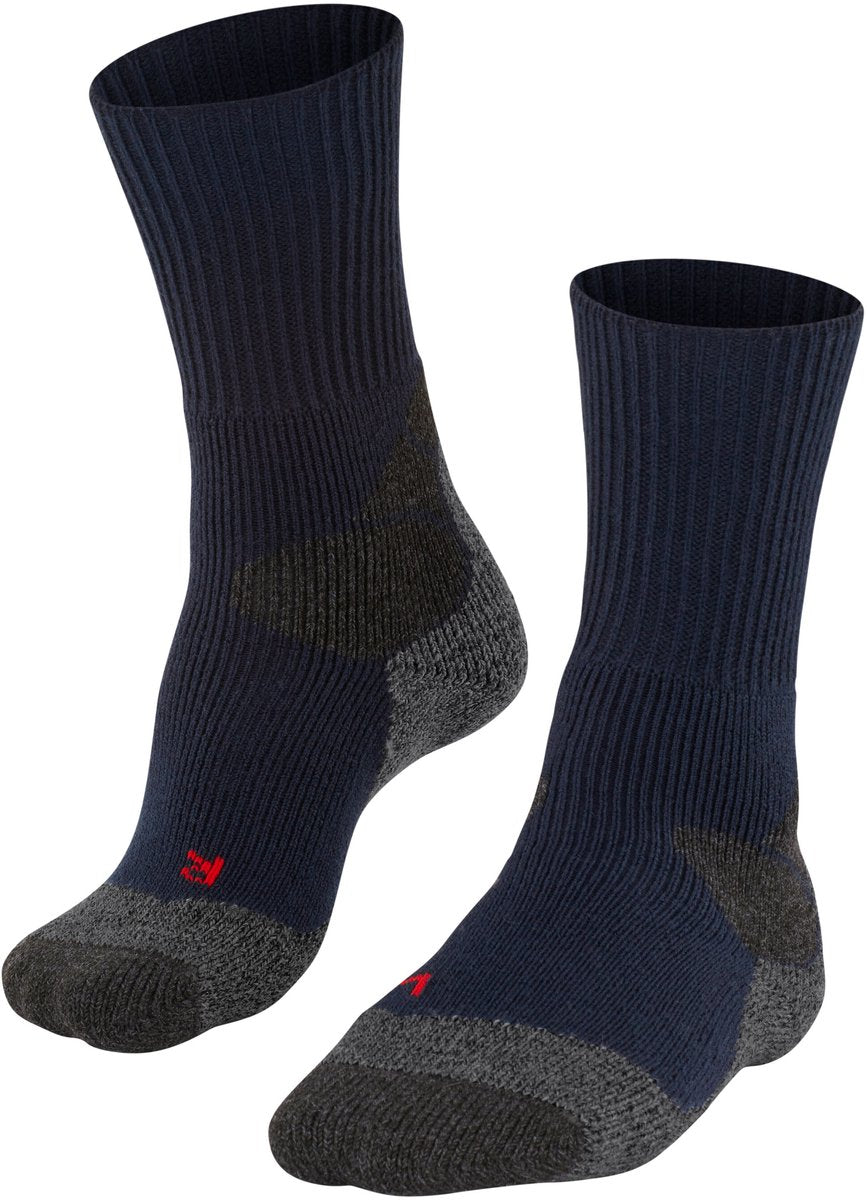 Falke tk-x expedition ultra dikke padding wol functioneel materiaal wandelsokken heren blauw - maat 44-45 44 45