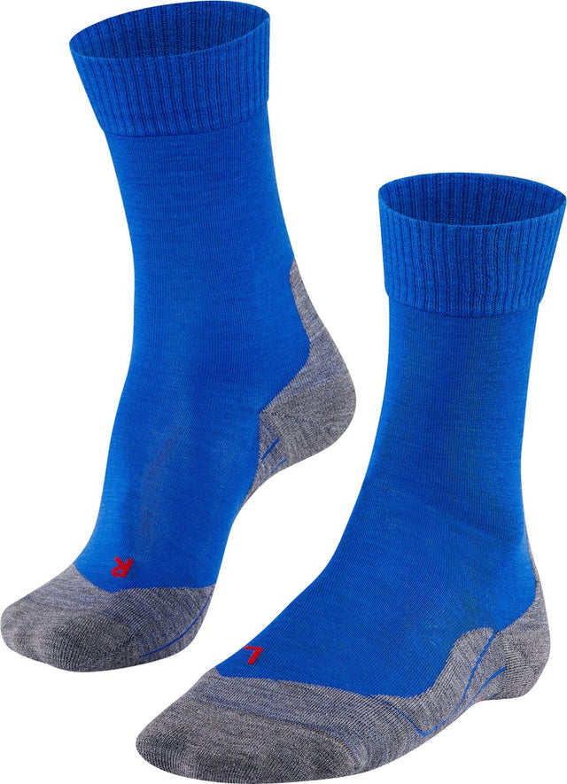 Falke tk5 anti-blaar dun wol functioneel materiaal wandelsokken heren blauw - maat 42-43 42 43