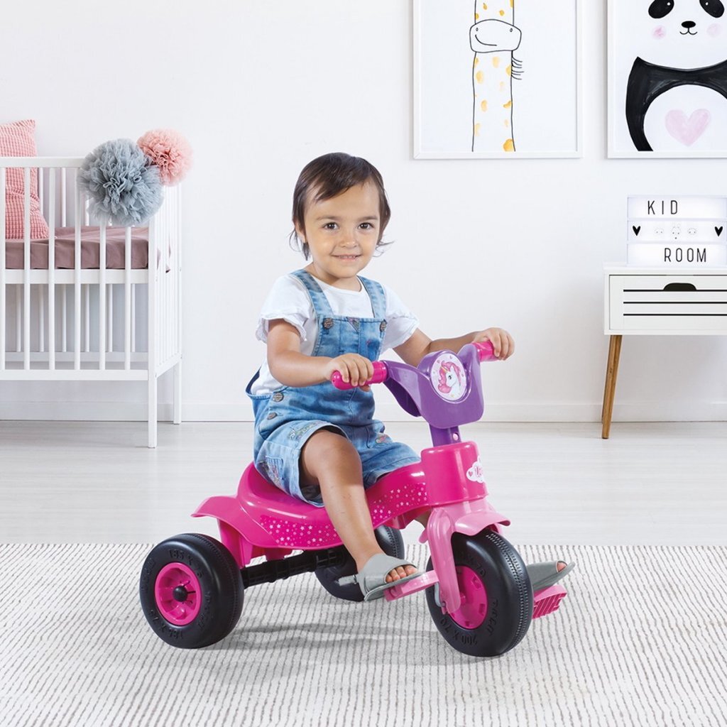 DOLU Unicorn Tricycle 42x60X49 cm rosa