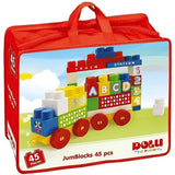 Dolu Block train with 45 blocks