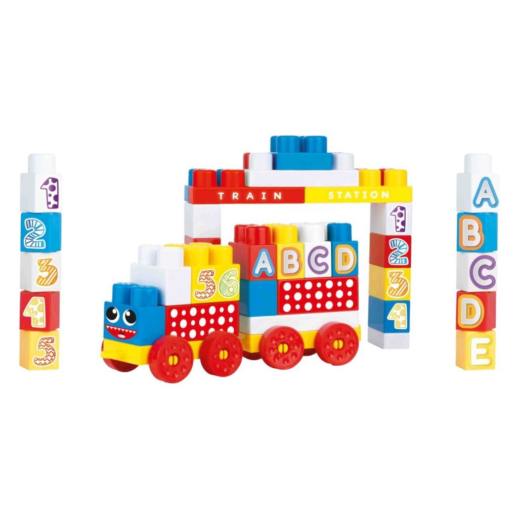 Dolu Block Train con 50 blocchi