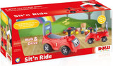 Dolu Siet Ride Red Black Walking Car