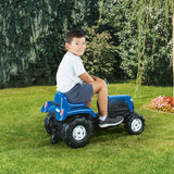 Dolu traptractor met claxon blauw zwart???????