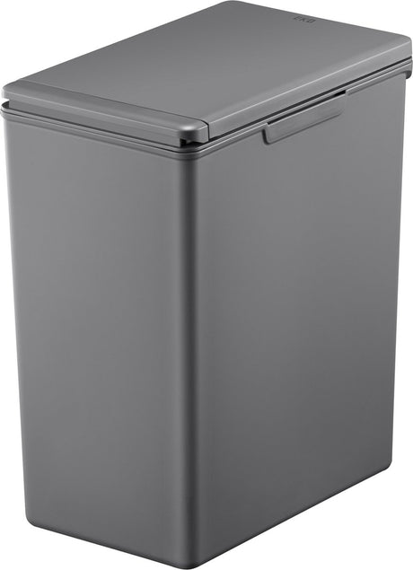 Eko - morandi touch 20 liter - plastic - grijs - prullenbak