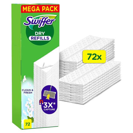 Swiffer dry fresh vloerdoekjes 72 stuks