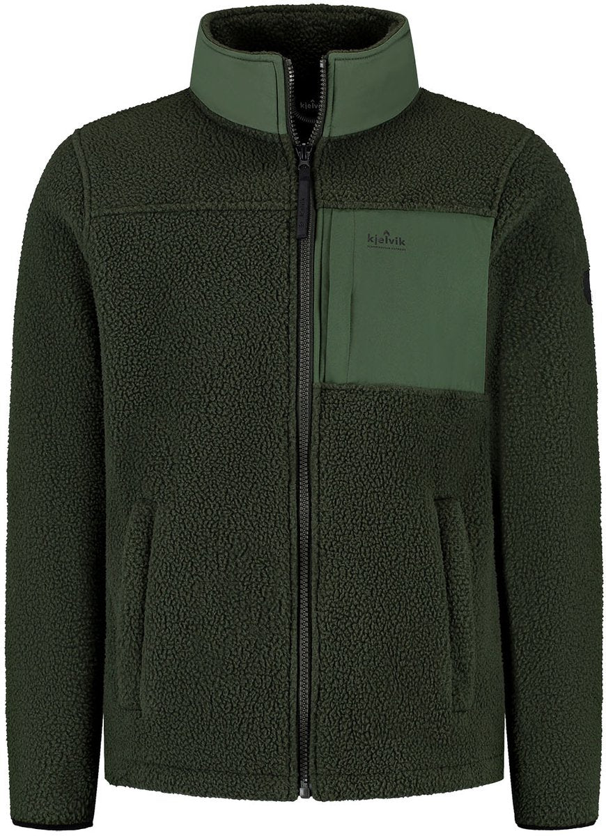 Kjelvik keano heren outdoorvest - groen