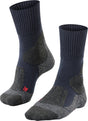 Falke tk1 anti-blaar dik wol functioneel materiaal wandelsokken dames blauw - maat 35-36