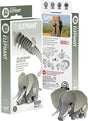 Eugy 3d puzzel - olifant - wilde dieren - duurzaam - verzamel ze allemaal - 6 jaar