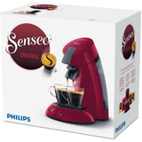 Philips hd6553 80 senseo original koffiepadapparaat rood