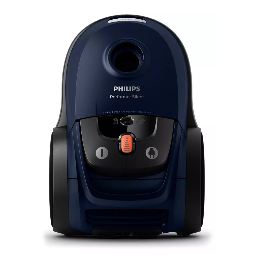 Philips FC8780 09 Performer Silent Stofzuiger 750W Blauw Zwart