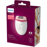 Philips bre235 00 satinelle epilator wit roze