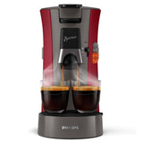 Philips CSA230 90 Senseo Sélectionner la machine à café de café Grey rouge