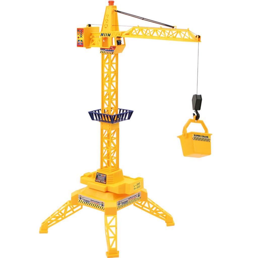 Basic crane with cable steering and movable trolley with remote control