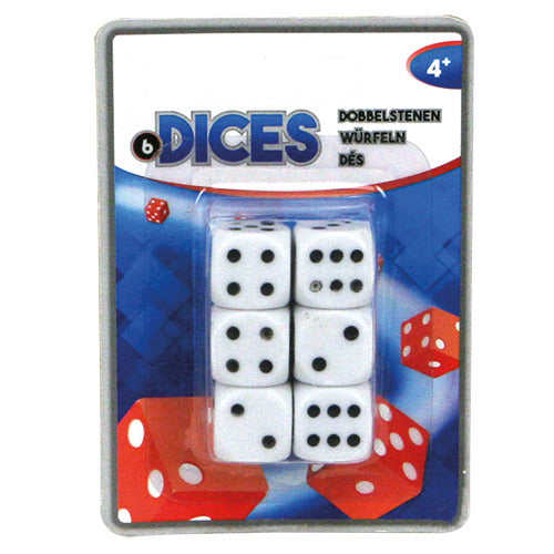 Dados básicos set dados 6 piezas