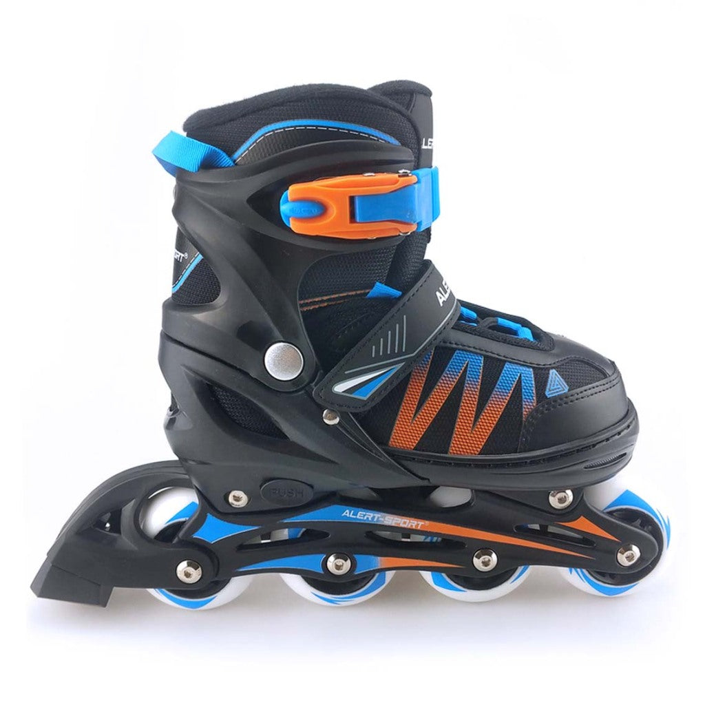 Alert alert inline skates maat 39-42 blauw oranje zwart