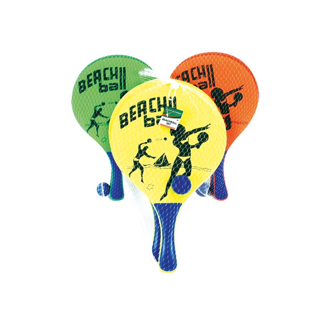 Alert alert houten beachball set verschillende uitvoeringen