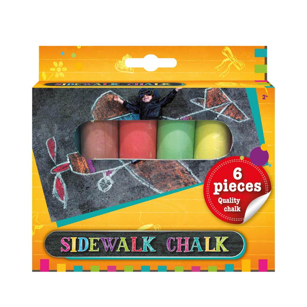 Basis Trottoir Chalk 6 Stécker