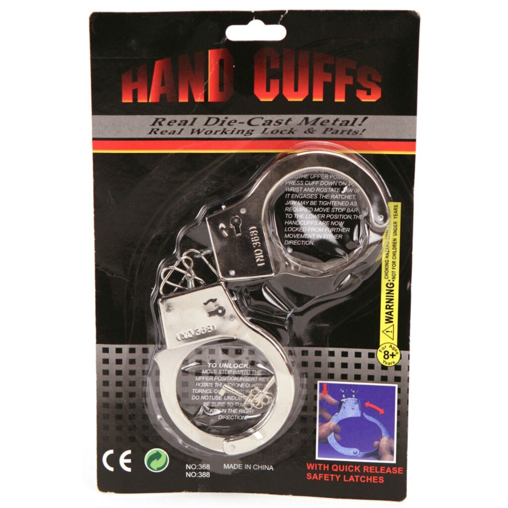 Basic metal handcuffs