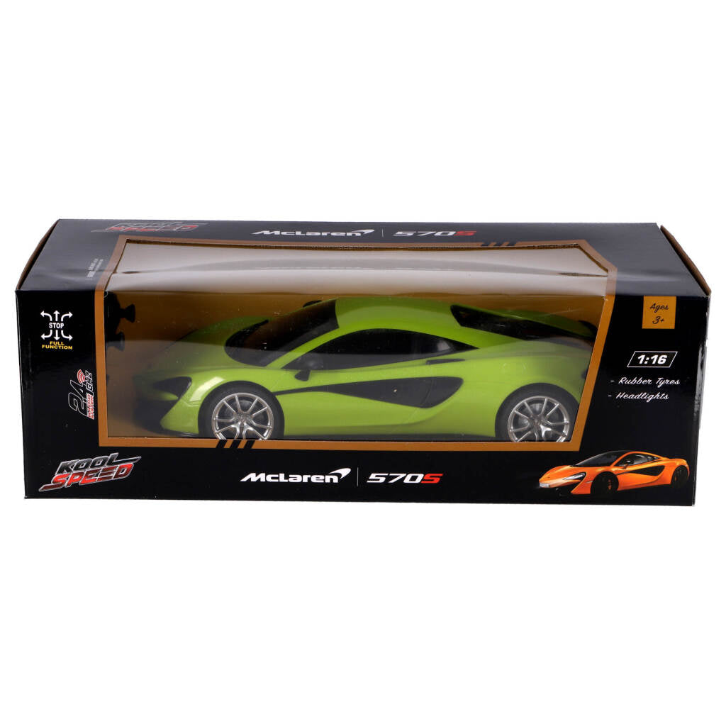 Kool Speed ​​RC McLaren 5705 1:16 + Green neon chiaro