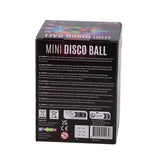 Overige merken led mini disco bal zwart