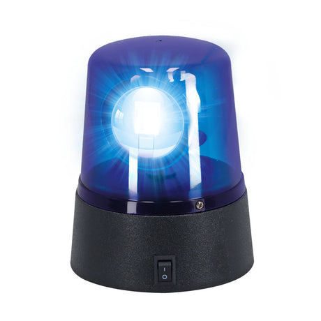 Overige merken politie zwaailicht 11 cm blauw