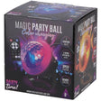 Overige merken party time magische party bal met disco effect + afstandsbediening zwart