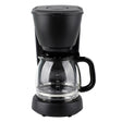 Daily home koffiezetapparaat 1.25l zwart