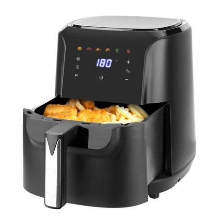Daily home hetelucht friteuse 6l zwart