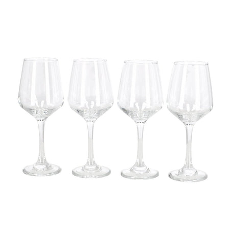 Daily home wijnglazen 400 ml 4 stuks transparant