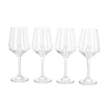 Daily home wijnglazen 400 ml 4 stuks transparant