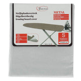 Daily home strijkhoes metal s 112x30 cm grijs katoen schuim