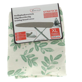 Daily home strijkhoes stretch xl 135x47 cm groen wit