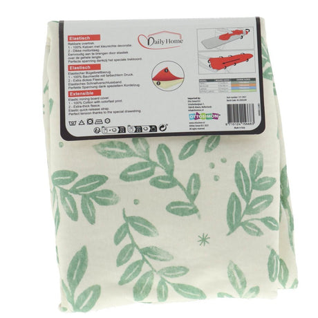 Daily home strijkhoes stretch xl 135x47 cm groen wit