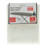 Daily home strijkmolton paddy u 140x50 cm wit
