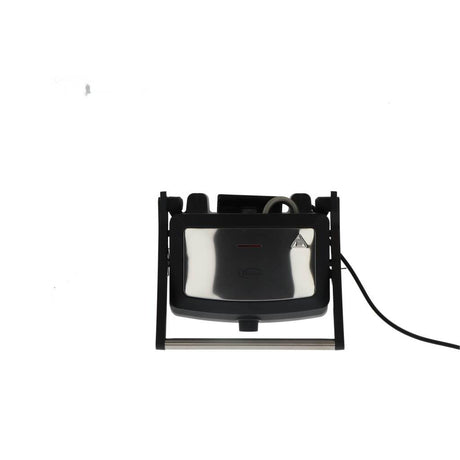 Daily home contactgrill 750w zwart zilver