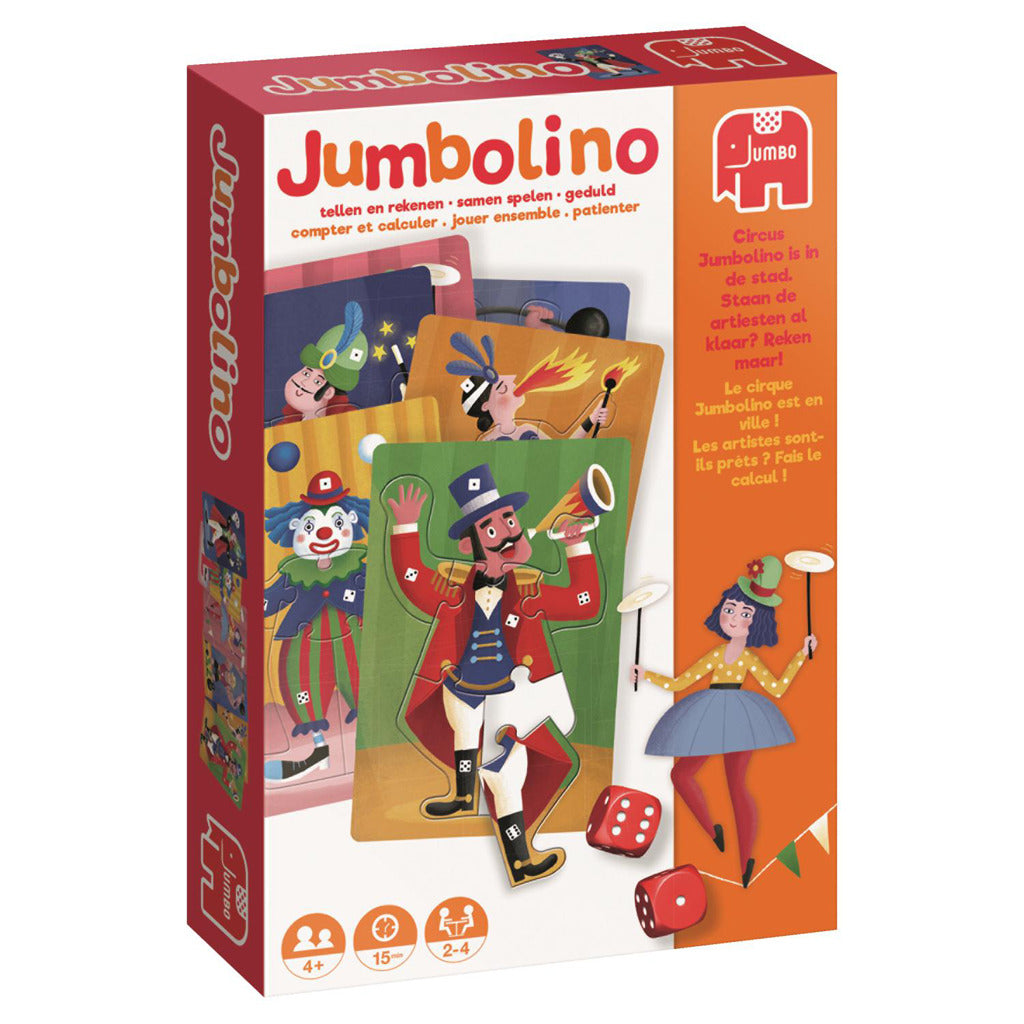 Jumbo Jumbolino Puzzle Würfelspiel