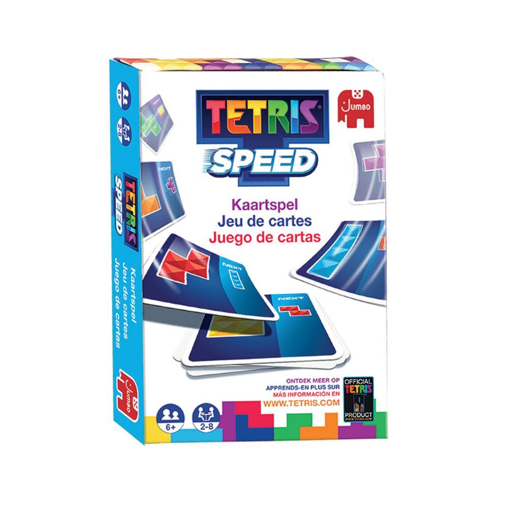 Juego de cartas de velocidad jumbo tetris