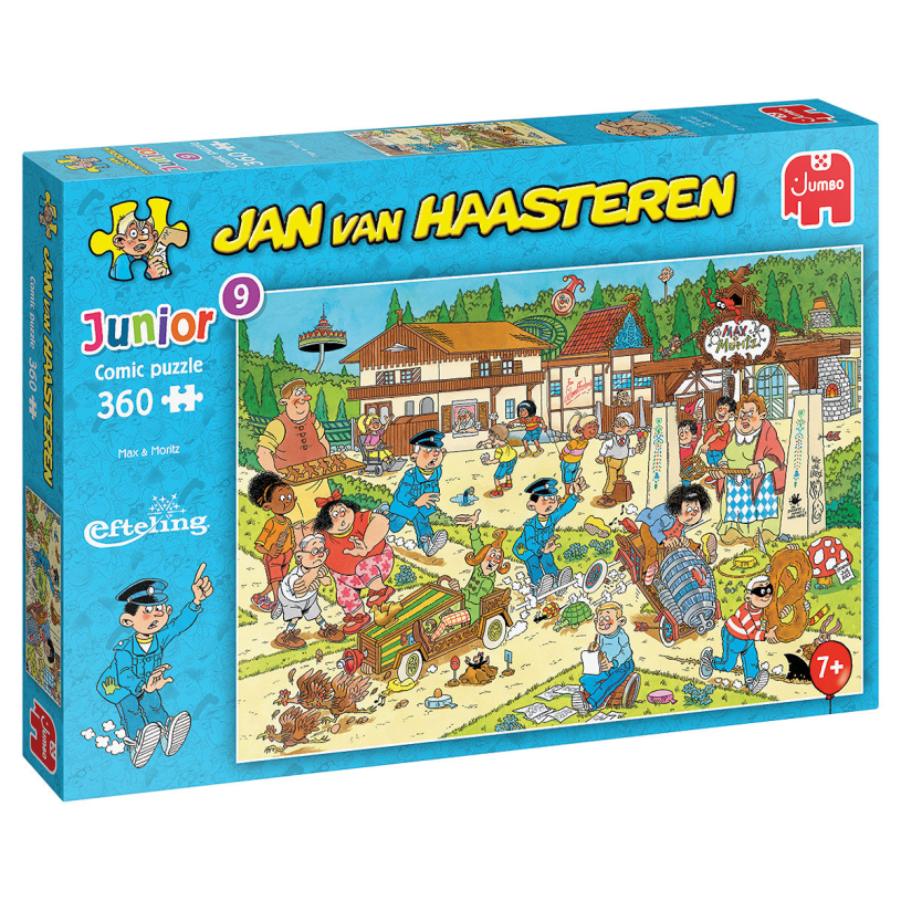 Jumbo puzzel 360 st. jvh junior max en moritz in de efteling