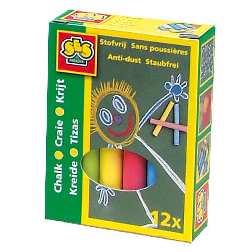 SES Chalk colorato 12 pezzi