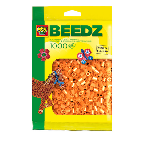 Ses strijkkralen 1000 oranje
