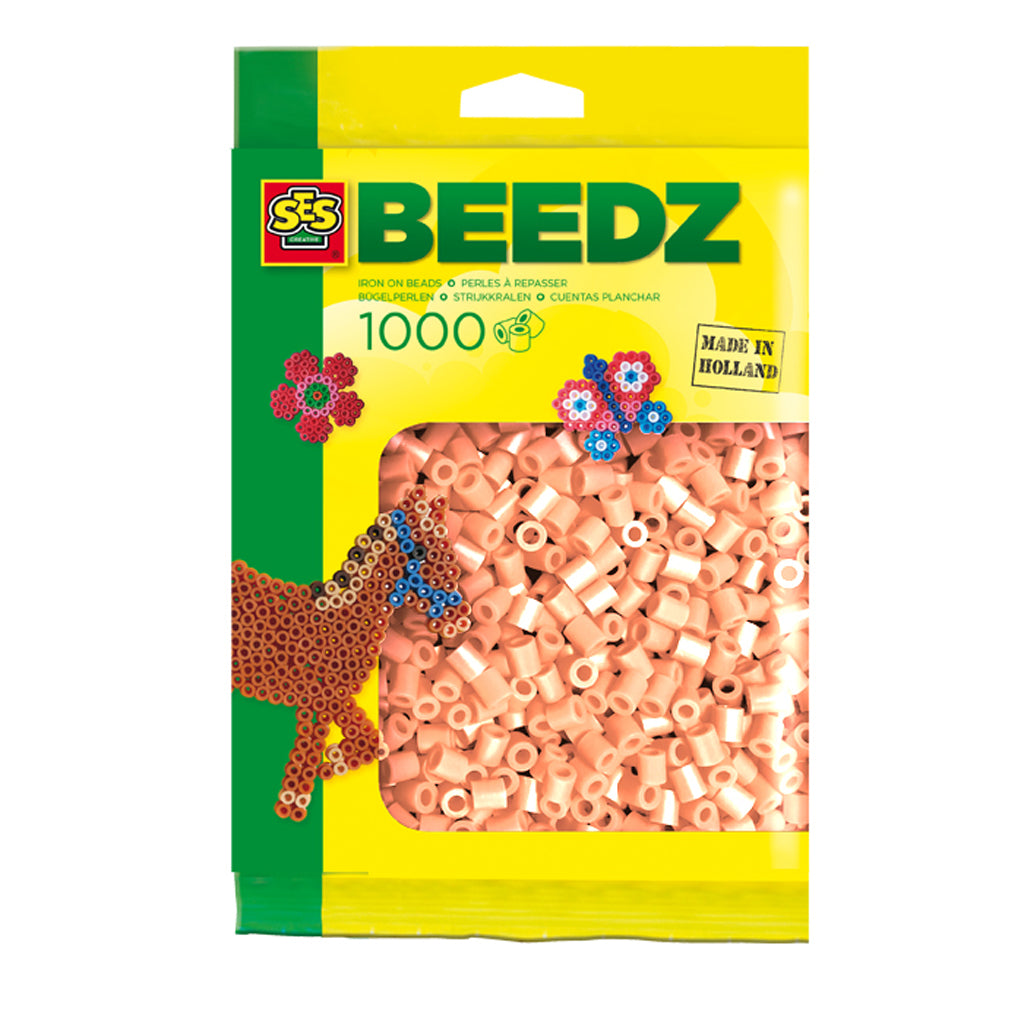 SES Iron Beads Light Orange, 1000st.