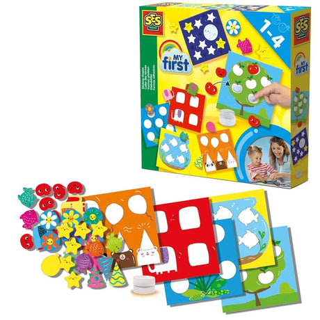 Ses creative ses my first vormen plakken