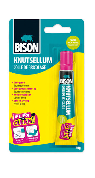 Bison BI-6309079 Bastelkleber 20 Gramm Lösungsmittelfreie Blase