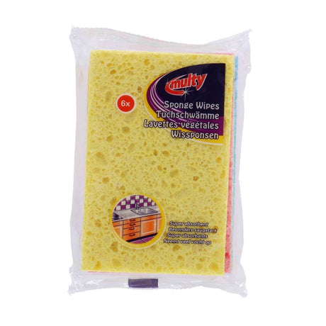 Multy wissponsen 6 stuks