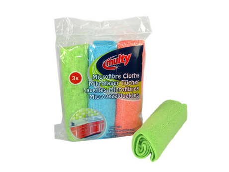 Multy microvezeldoeken 35x35cm 3 stuks