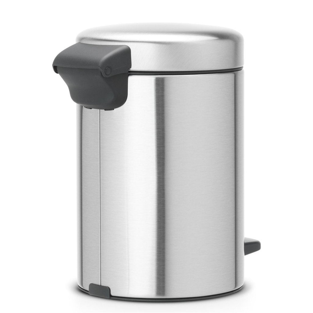 BRABANTIA NEWICON PEDAL BIN 3L MATTE STEET