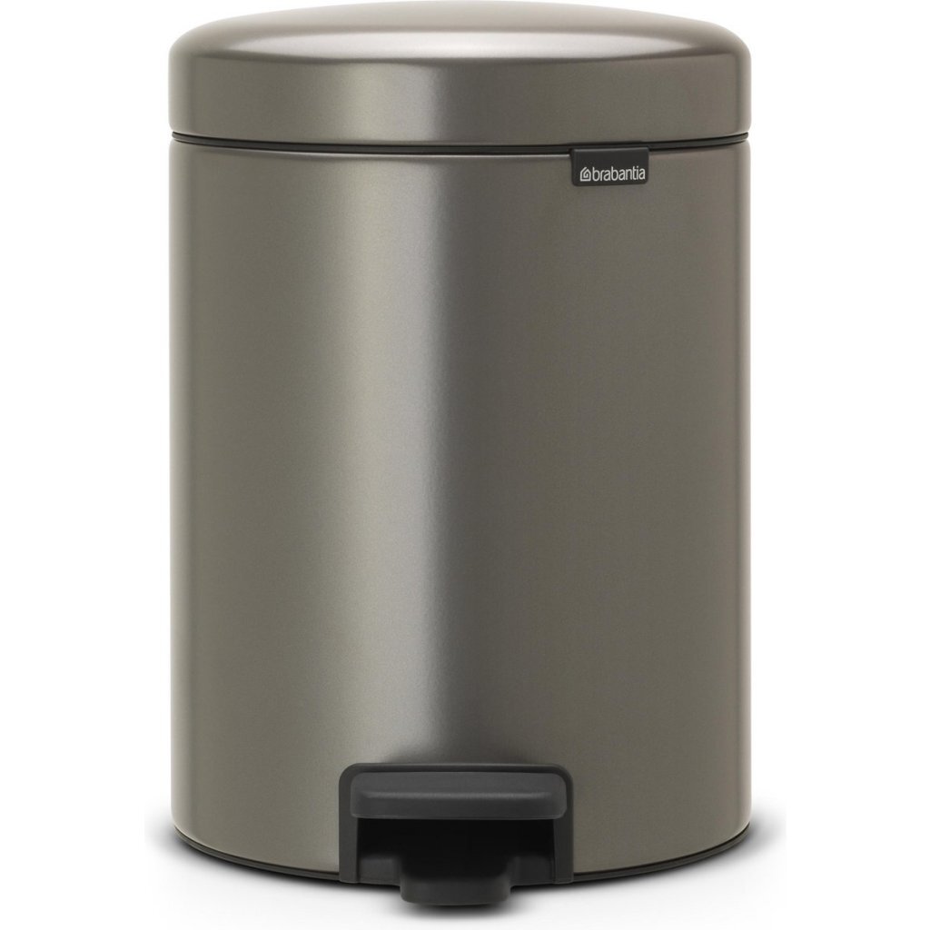 Brabantia brabantia newicon pedaalemmer 5l platinum