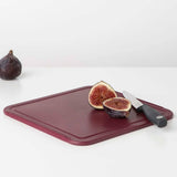 Brabantia tasty+ snijplank 25x0.8x25 cm aubergine rood